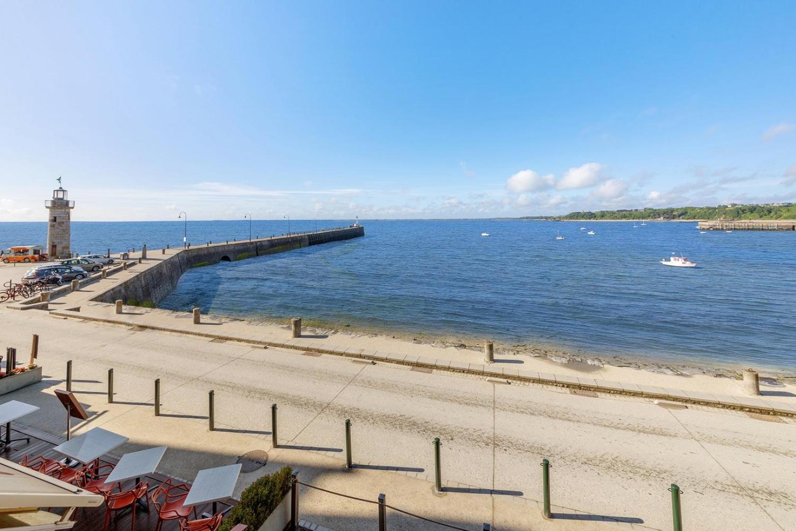 L'Amiral- Vue Mer - Appartement 3 Chambres/Parking Cancale Dış mekan fotoğraf